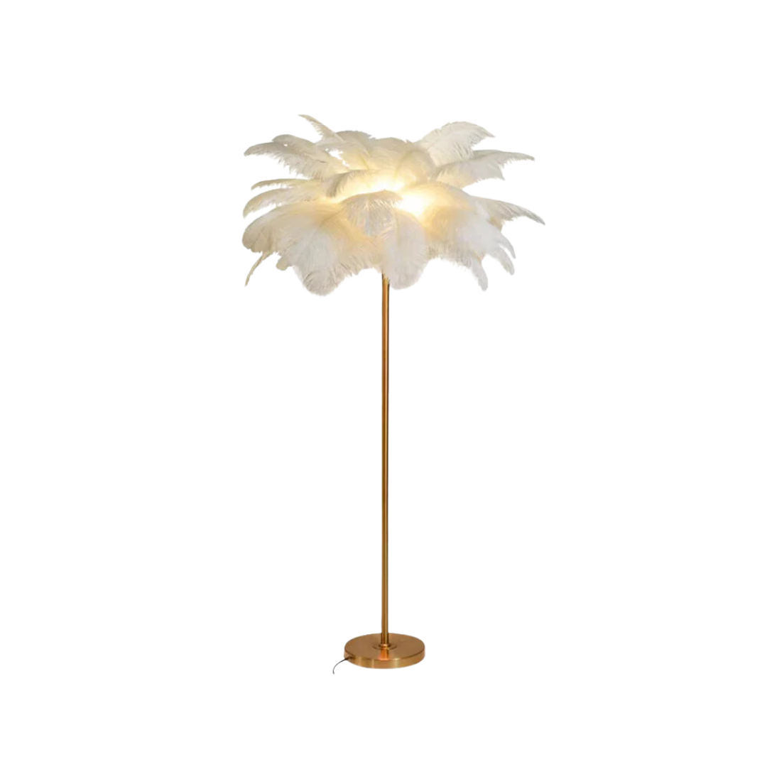 O'Moore | Elegant og Moderne Gulvlampe | Naturlig Inspiration | Høj Kvalitet Materialer | Effektiv Belysning | Til Stue, Soveværelse og Kontor