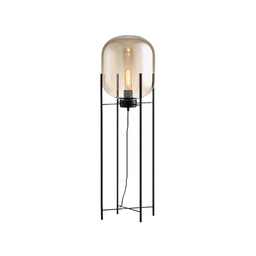 Torender | Modernistisk og Funktionel Gulvlampe | Sfærisk Design | Effektiv Belysning | Holdbare Materialer | Perfekt til Stue, Soveværelse eller Kontor | Unikt Indretningsstykke | Stilfuld Belysning