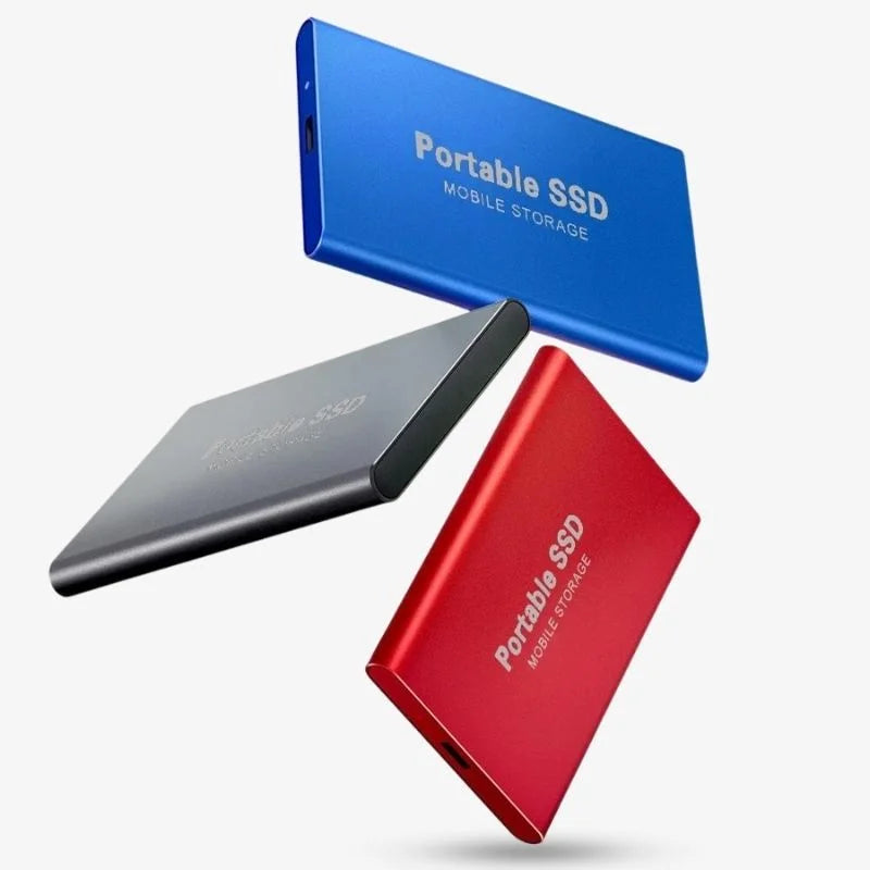 Ultrahurtig Bærbar SSD | Flere Størrelsesmuligheder | Plug-and-Play USB 3.1 | Drag-and-Drop Funktion | Beskyt Minder og Dokumenter | Transportabel Lagringsløsning