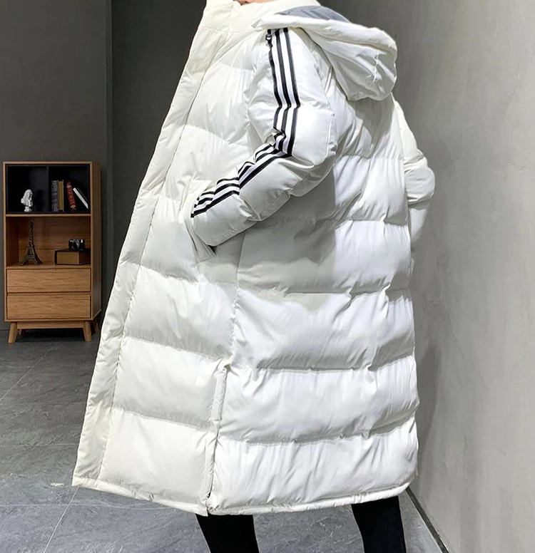 Lang Calvin jakke | Vinter med hætte | Stilfuldt design til kold vejr | Komfort og varme | Tidløs model