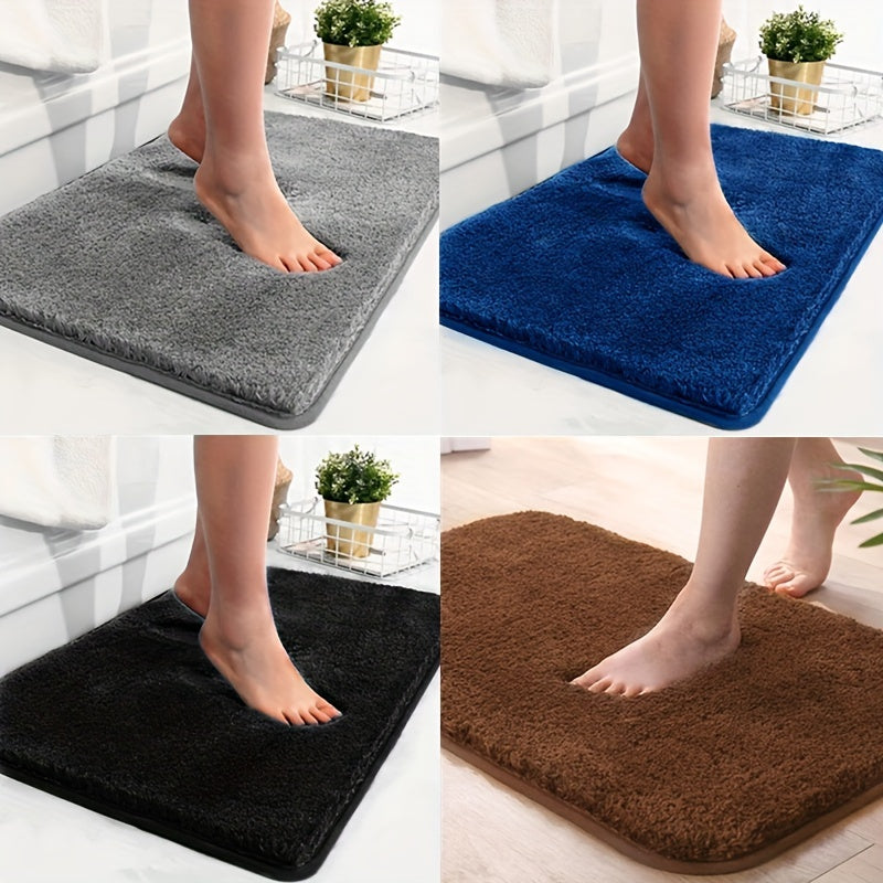 LuxaMat Luksuriøs Vandabsorberende Gulvmåtte | Geometrisk Design | Blødt og Holdbart | Sikker Anti-Slip Bagside | Flere Størrelser