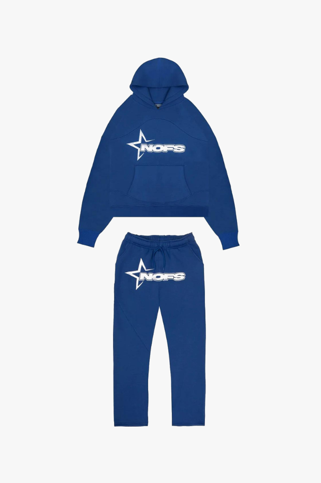 NOFS Unisex Hættetrøje Sæt | Blød Bomuldsblanding | Moderne Almindelig Pasform | Vælg mellem S til XXL | Åndbart og Komfortabelt Design