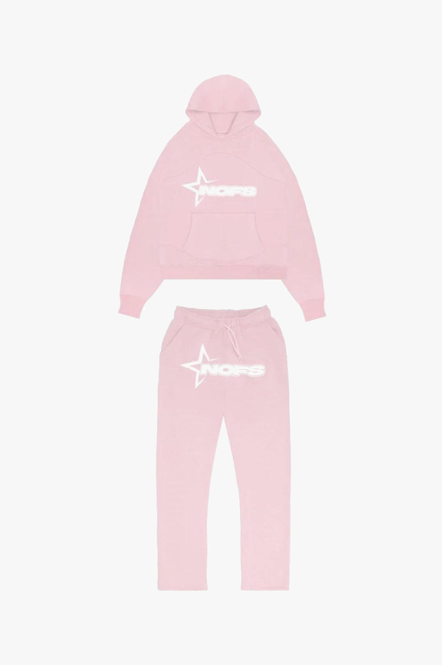 NOFS Unisex Hættetrøje Sæt | Blød Bomuldsblanding | Moderne Almindelig Pasform | Vælg mellem S til XXL | Åndbart og Komfortabelt Design