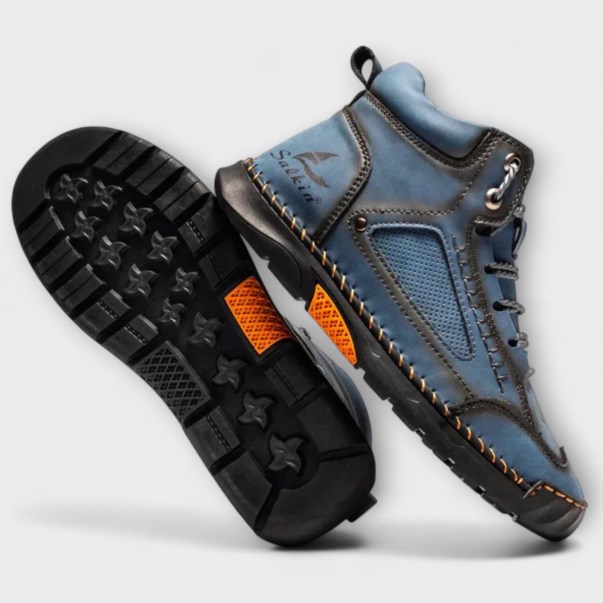 Jex | Vinterstøvler Herre | Premium Læder | Komfort & Varme | Robuste Såler | Stilfuld Outdoor Performance