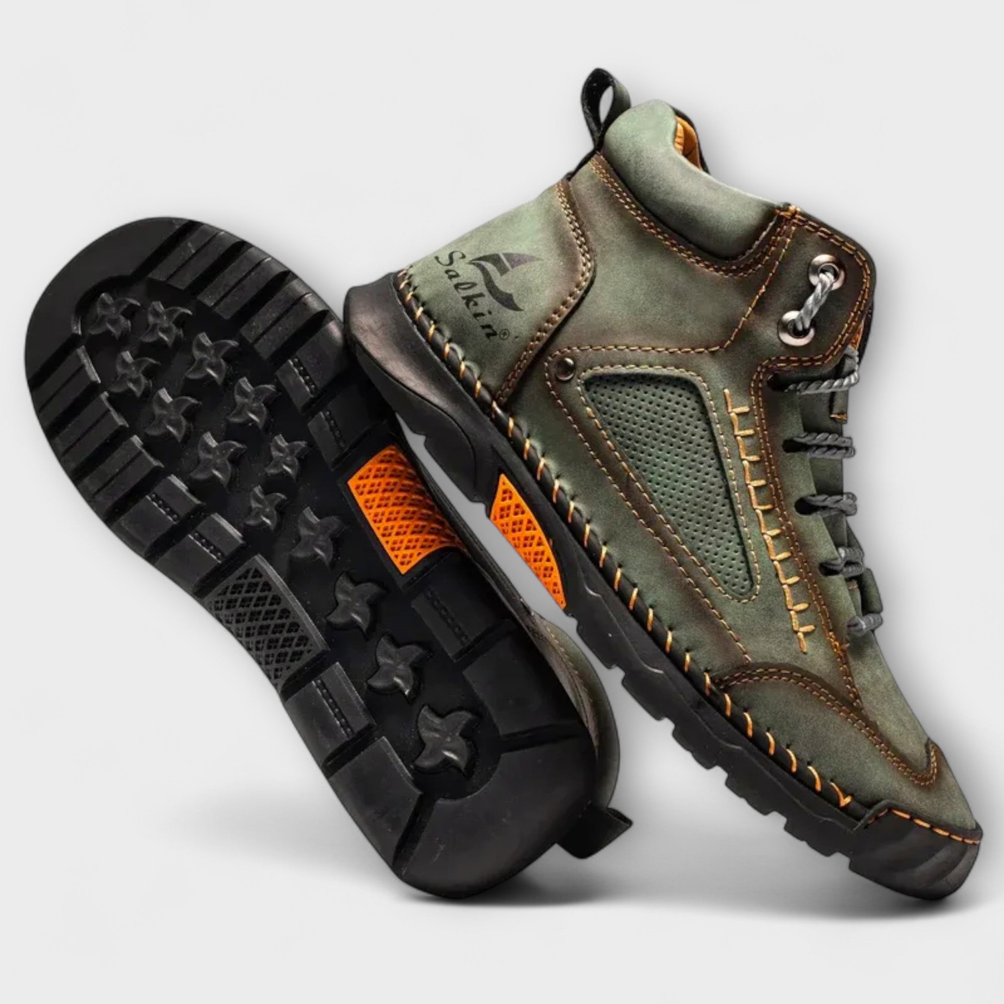 Jex | Vinterstøvler Herre | Premium Læder | Komfort & Varme | Robuste Såler | Stilfuld Outdoor Performance