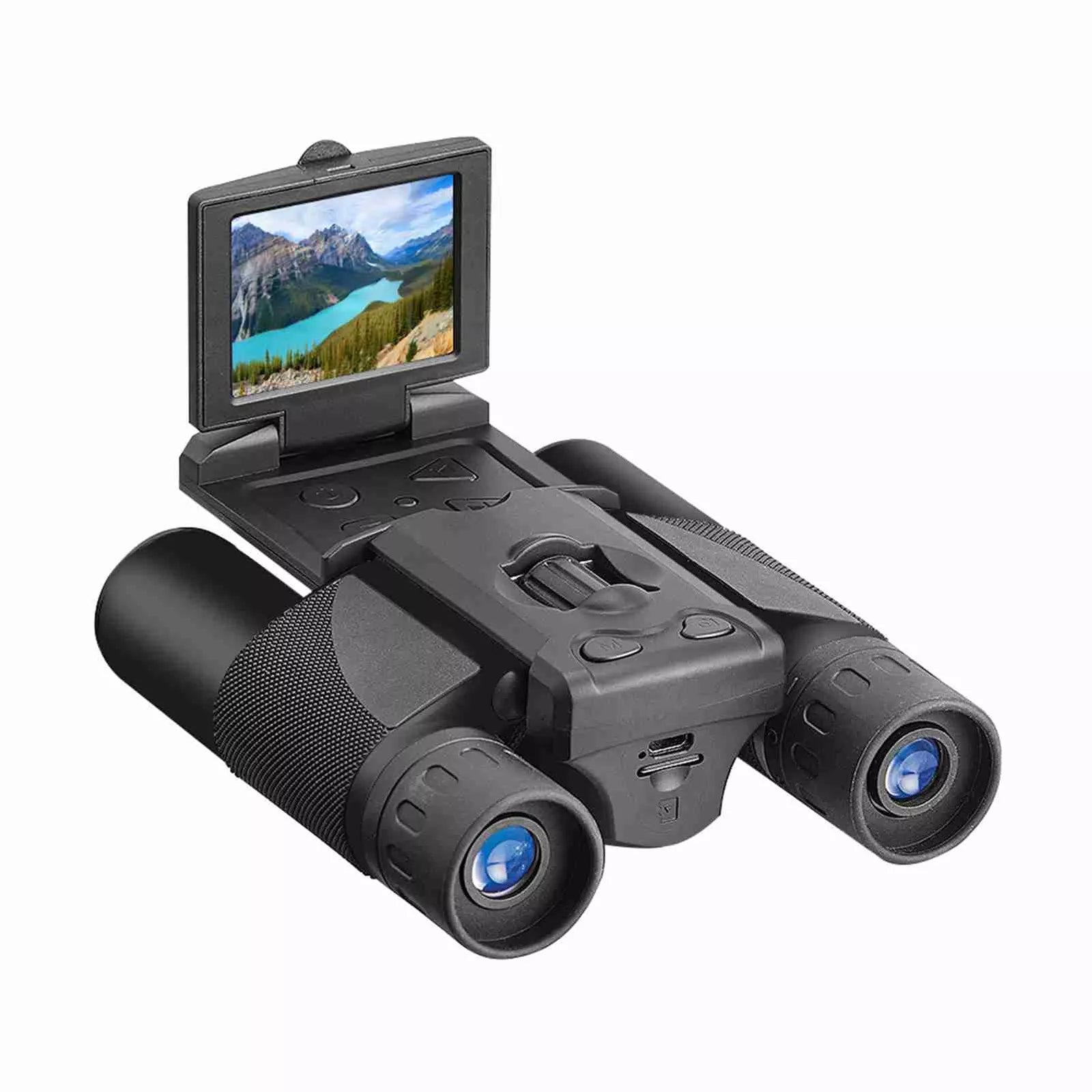 Digital Kamera Kikkert | Indbygget HD-videooptagelse | 10x Optisk Zoom | 25mm Linse | Perfekt til Natur & Sport | 1,5" LCD | MicroSD-Lagring | Kompakt & Brugervenlig | Ideel til Rejser & Udendørs Eventyr