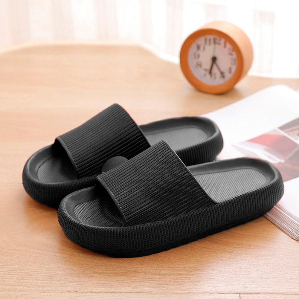Slippers / Tøfler - Bløde &amp; Skridsikre i flere flotte farver (kendt som Happy Flops)