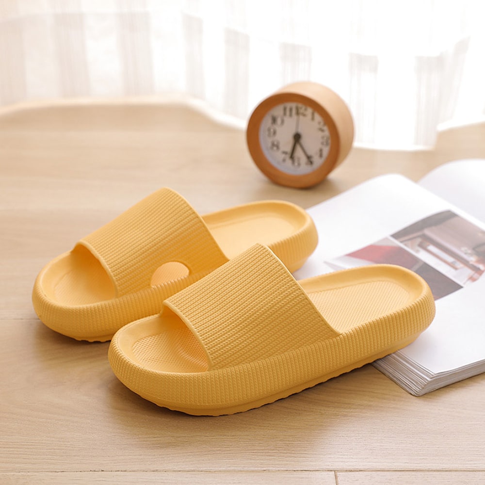Slippers / Tøfler - Bløde &amp; Skridsikre i flere flotte farver (kendt som Happy Flops)